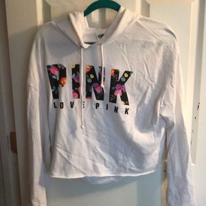 Pink long sleeve sweatshirt